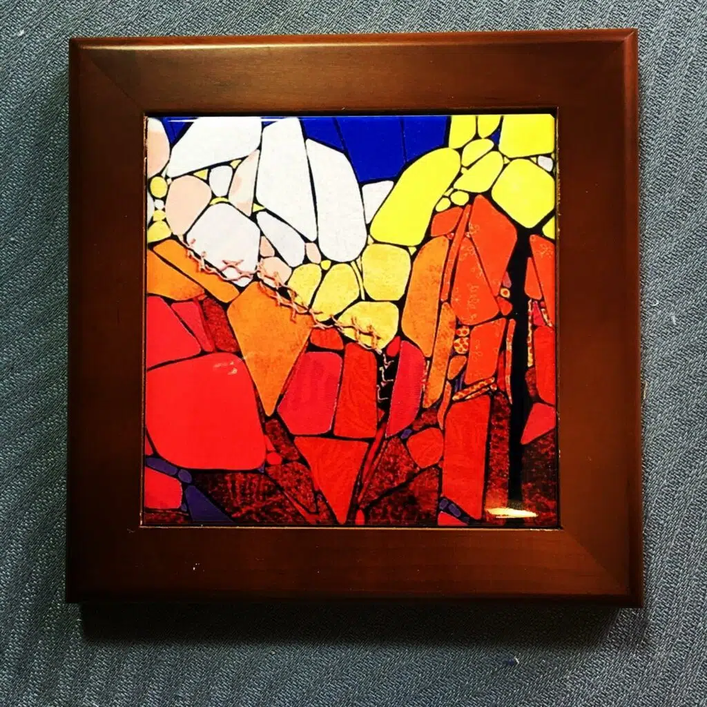 Framed Fiber Art